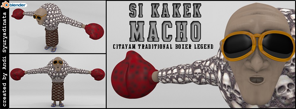 Si Kakek Macho "Citayam Traditional Boxer Legend" preview image 2